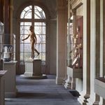 Interior view of the new Portico Gallery for Decorative  Arts and Sculpture, The Frick Collection